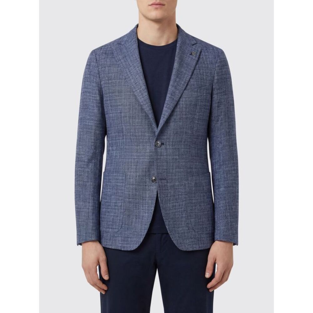 Tagliatore Jacket Men Blue